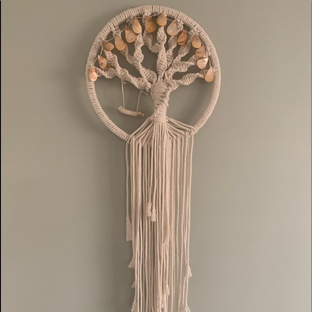 Sold - Autumn Days Macrame Wall Hanging